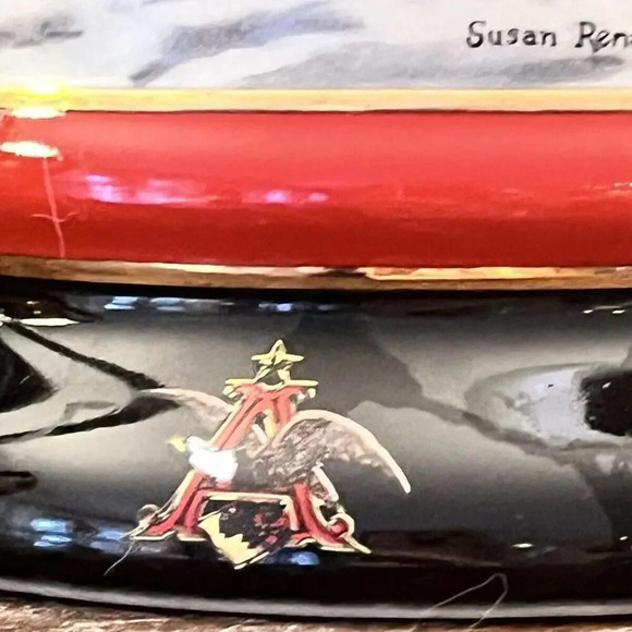 Budweiser Anheuser 1992 Holiday Series Beer Stein CS167 “A‎ Perfect Christmas” - Picture 8 of 9